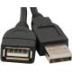 Кабель Extradigital USB 2.0 AF – AM 0,1м